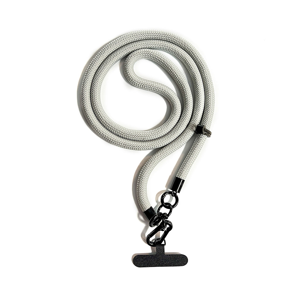 Crossbody Rope Phone Strap - Grey