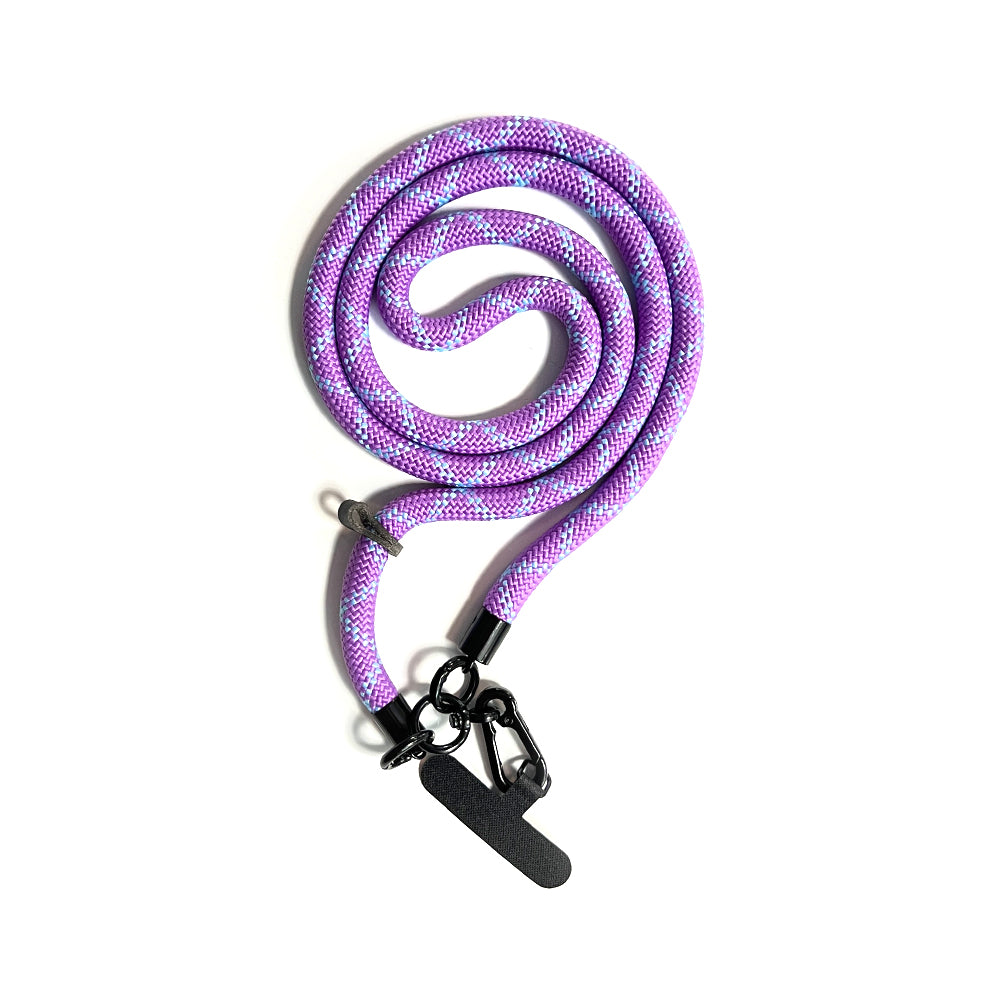 Crossbody Rope Phone Strap - Purple