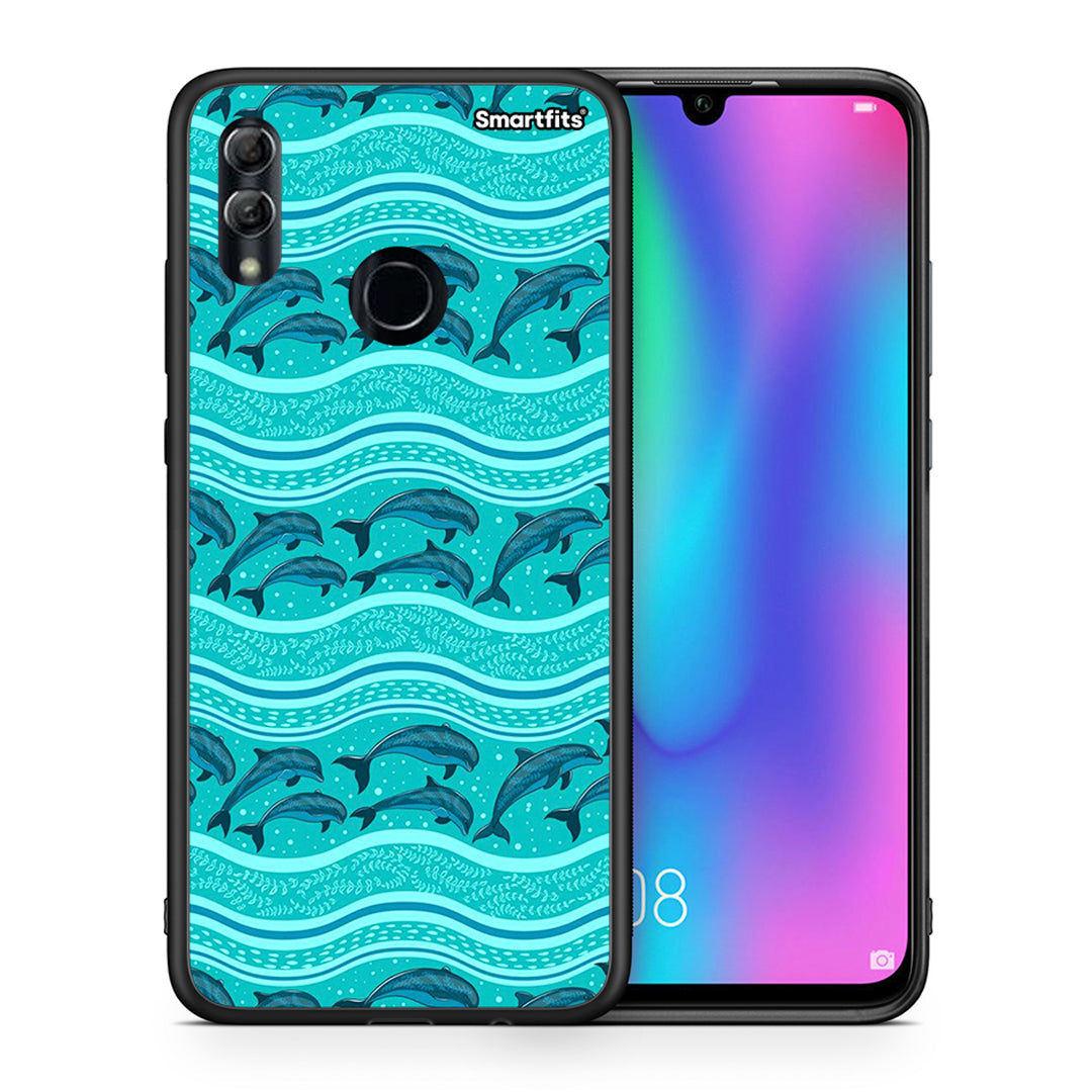 Swimming Dolphins - Honor 10 Lite case