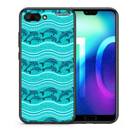 Thumbnail for Swimming Dolphins - Honor 10 case