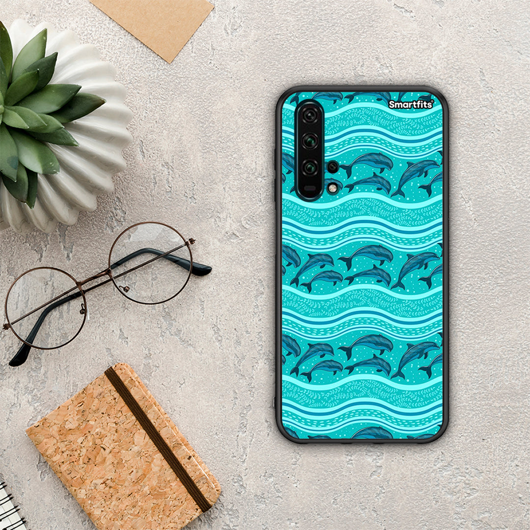 Swimming Dolphins - Honor 20 Pro case