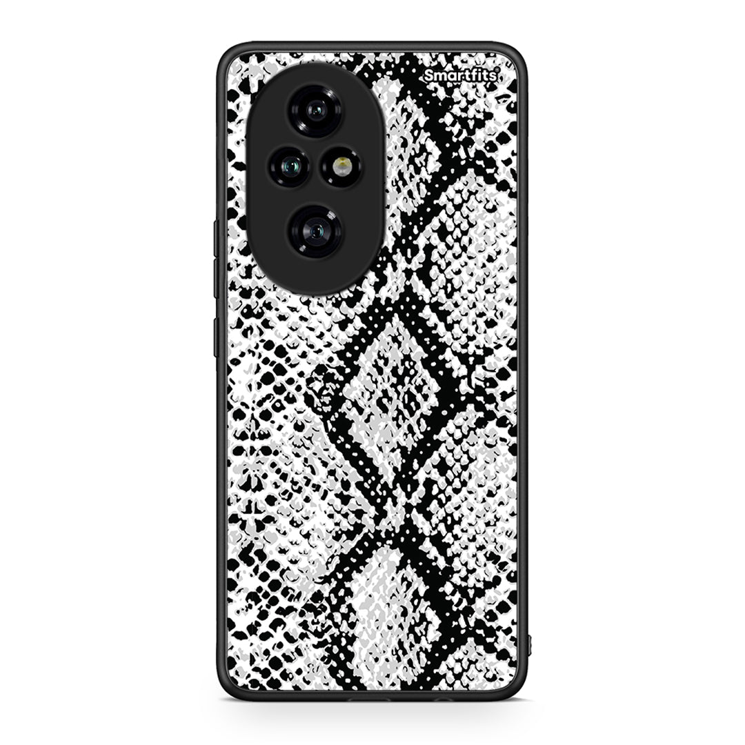 24 - Honor 200 Pro 5G White Snake Animal case, cover, bumper