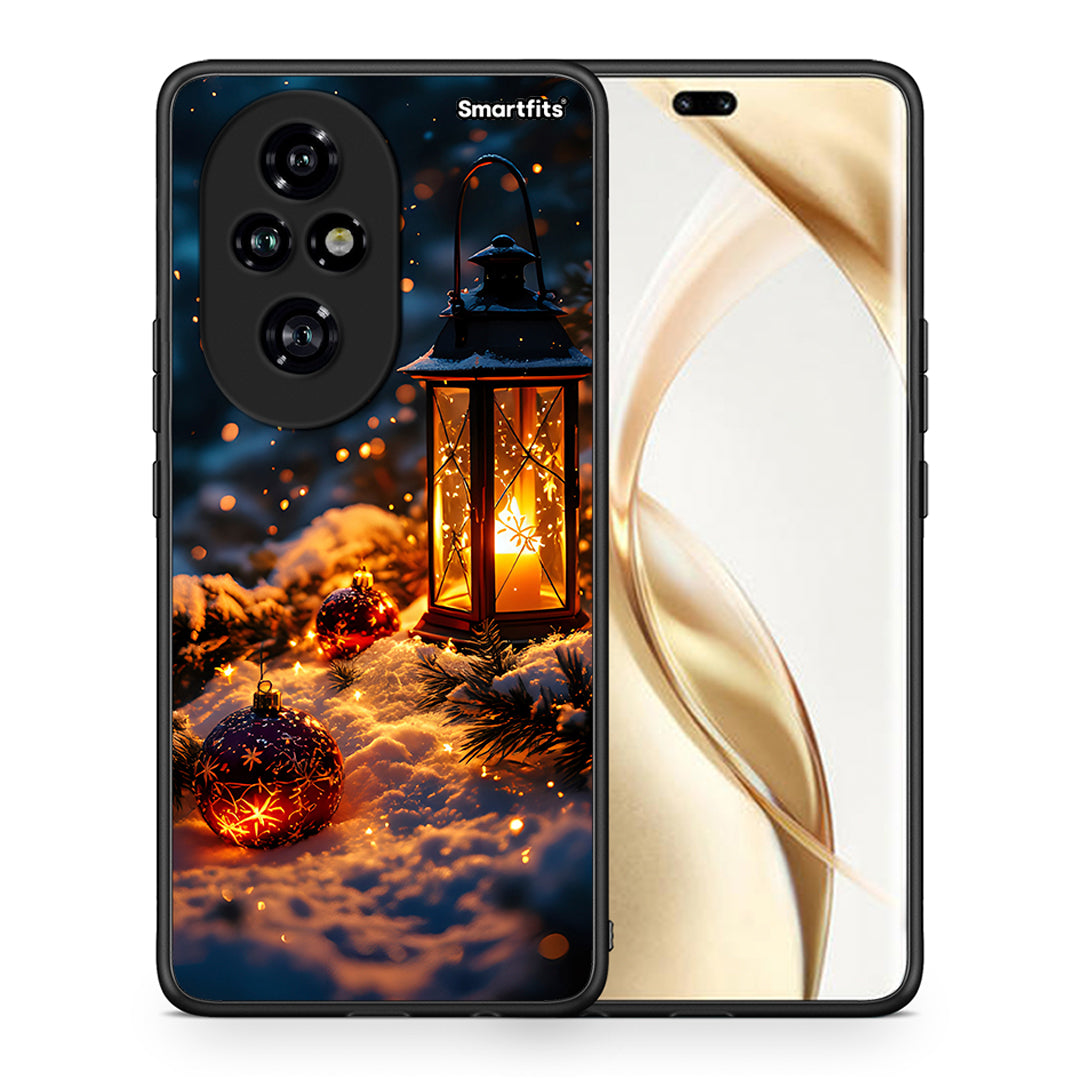 Θήκη Honor 200 Pro 5G Christmas Ornaments από τη Smartfits με σχέδιο στο πίσω μέρος και μαύρο περίβλημα | Honor 200 Pro 5G Christmas Ornaments case with colorful back and black bezels