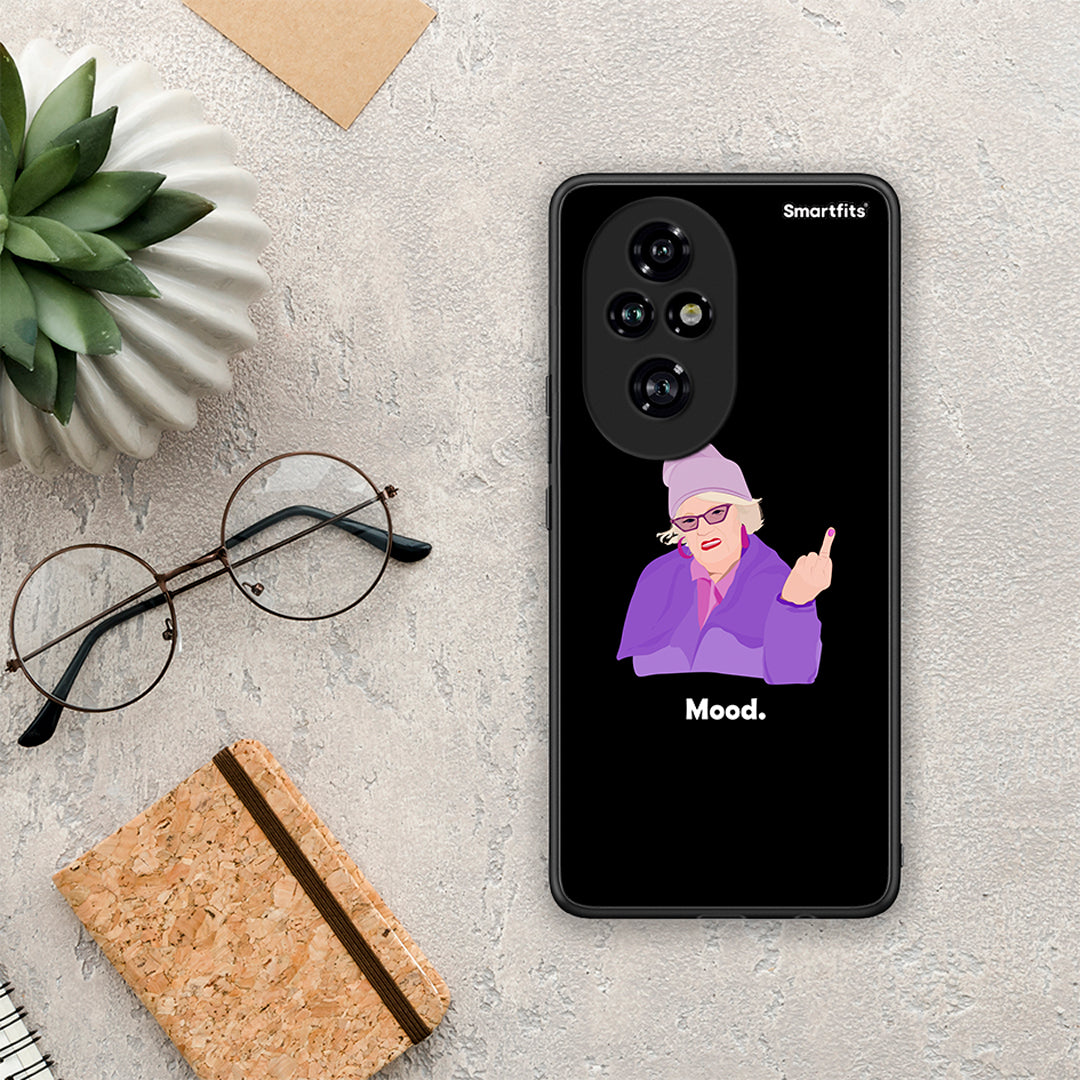 Grandma Mood Black - Honor 200 Pro 5G θήκη