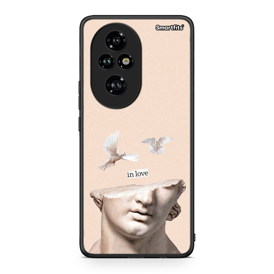 Honor 200 Pro 5G In Love θήκη από τη Smartfits με σχέδιο στο πίσω μέρος και μαύρο περίβλημα | Smartphone case with colorful back and black bezels by Smartfits