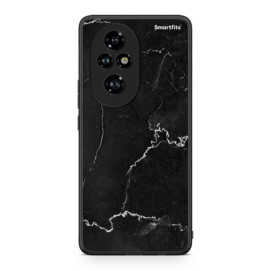 Honor 200 Pro 5G Marble Black θήκη από τη Smartfits με σχέδιο στο πίσω μέρος και μαύρο περίβλημα | Smartphone case with colorful back and black bezels by Smartfits