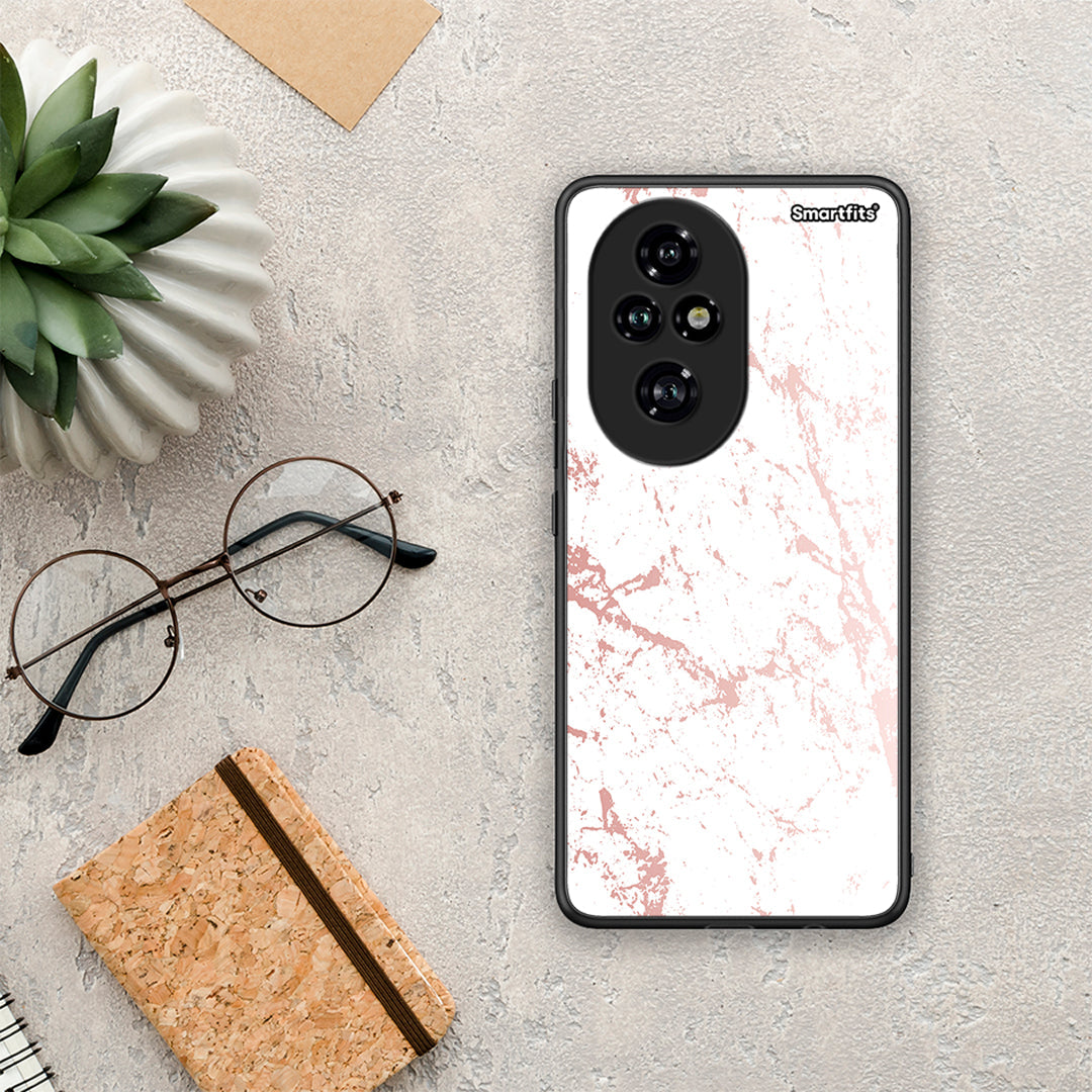 Marble Pink Splash - Honor 200 Pro 5G θήκη