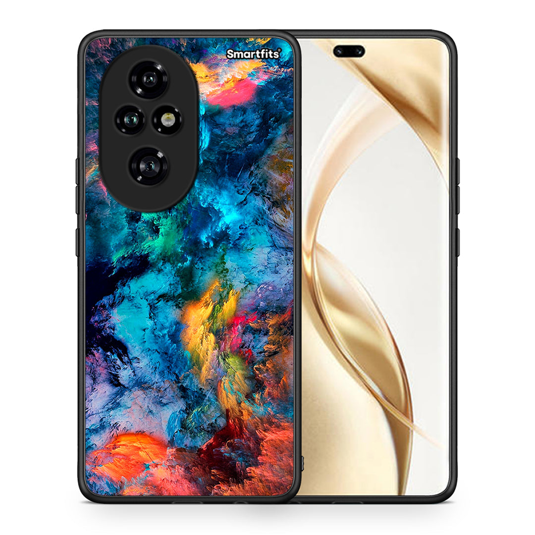 Θήκη Honor 200 Pro 5G Crayola Paint από τη Smartfits με σχέδιο στο πίσω μέρος και μαύρο περίβλημα | Honor 200 Pro 5G Crayola Paint case with colorful back and black bezels