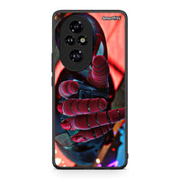 Thumbnail for Honor 200 Pro 5G Spider Hand Θήκη από τη Smartfits με σχέδιο στο πίσω μέρος και μαύρο περίβλημα | Smartphone case with colorful back and black bezels by Smartfits