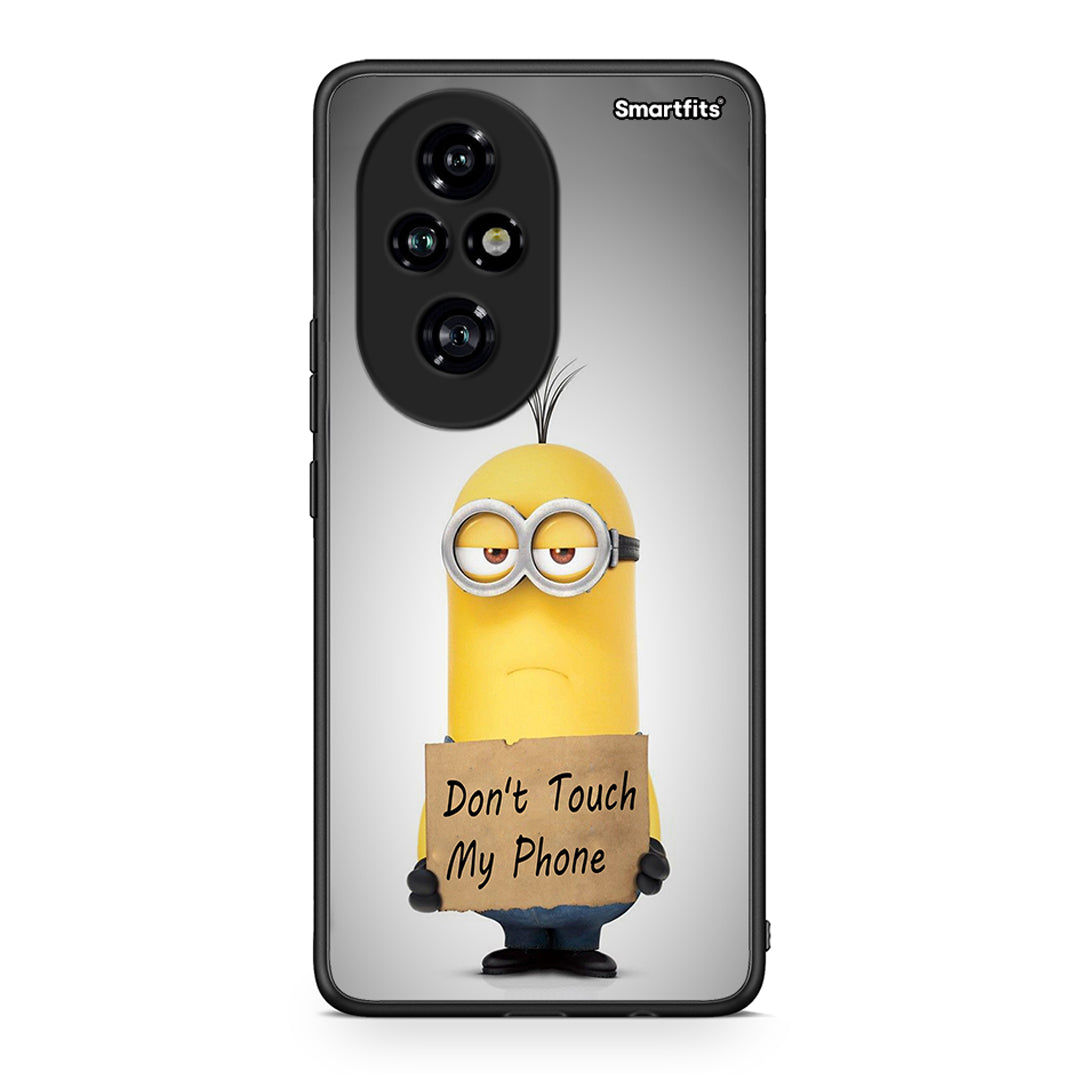 4 - Honor 200 Pro 5G Minion Text case, cover, bumper