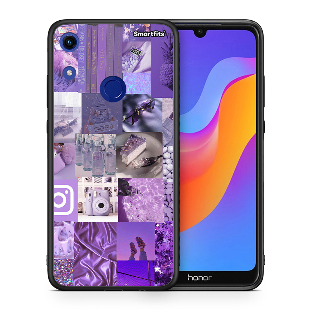 Purple Aesthetic Collage - Honor 8A θήκη