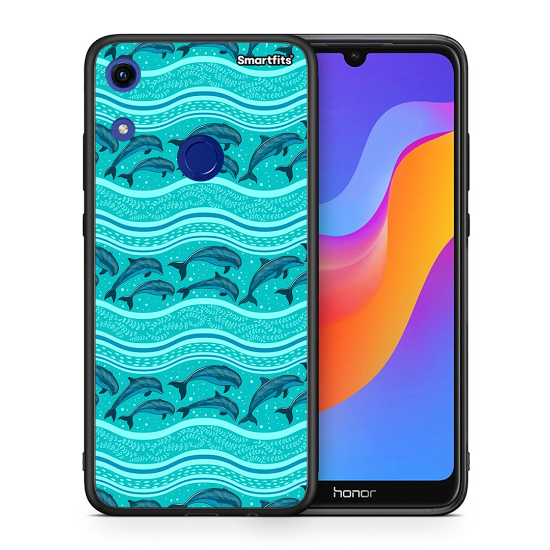 Swimming Dolphins - Honor 8a case