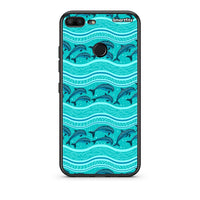 Thumbnail for Swimming Dolphins - Honor 9 Lite case