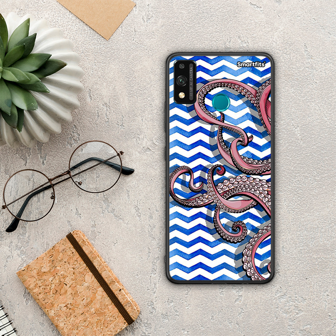 Chevron Devilfish - Honor 9x Lite case