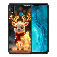 Thumbnail for Θήκη Honor 9X Lite Christmas Cutie από τη Smartfits με σχέδιο στο πίσω μέρος και μαύρο περίβλημα | Honor 9X Lite Christmas Cutie case with colorful back and black bezels