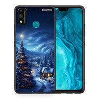 Thumbnail for Θήκη Honor 9X Lite Christmas Scenery από τη Smartfits με σχέδιο στο πίσω μέρος και μαύρο περίβλημα | Honor 9X Lite Christmas Scenery case with colorful back and black bezels