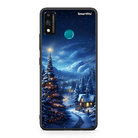 Thumbnail for Honor 9X Lite Christmas Scenery θήκη από τη Smartfits με σχέδιο στο πίσω μέρος και μαύρο περίβλημα | Smartphone case with colorful back and black bezels by Smartfits