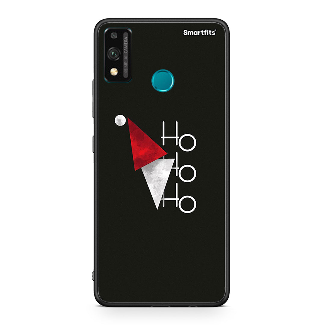 Honor 9X Lite Minimal Christmas θήκη από τη Smartfits με σχέδιο στο πίσω μέρος και μαύρο περίβλημα | Smartphone case with colorful back and black bezels by Smartfits