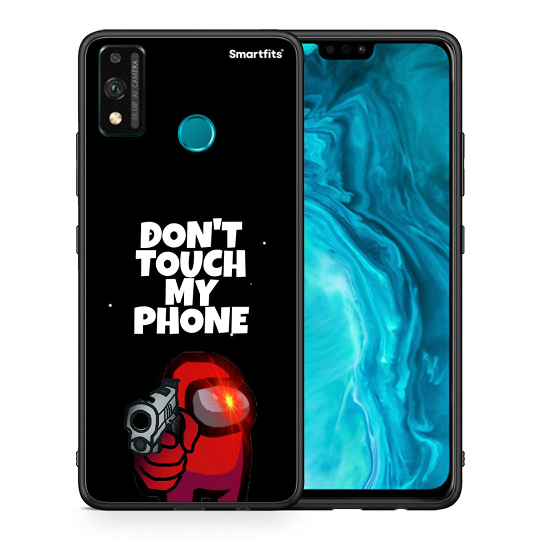 Θήκη Honor 9X Lite My Phone από τη Smartfits με σχέδιο στο πίσω μέρος και μαύρο περίβλημα | Honor 9X Lite My Phone case with colorful back and black bezels