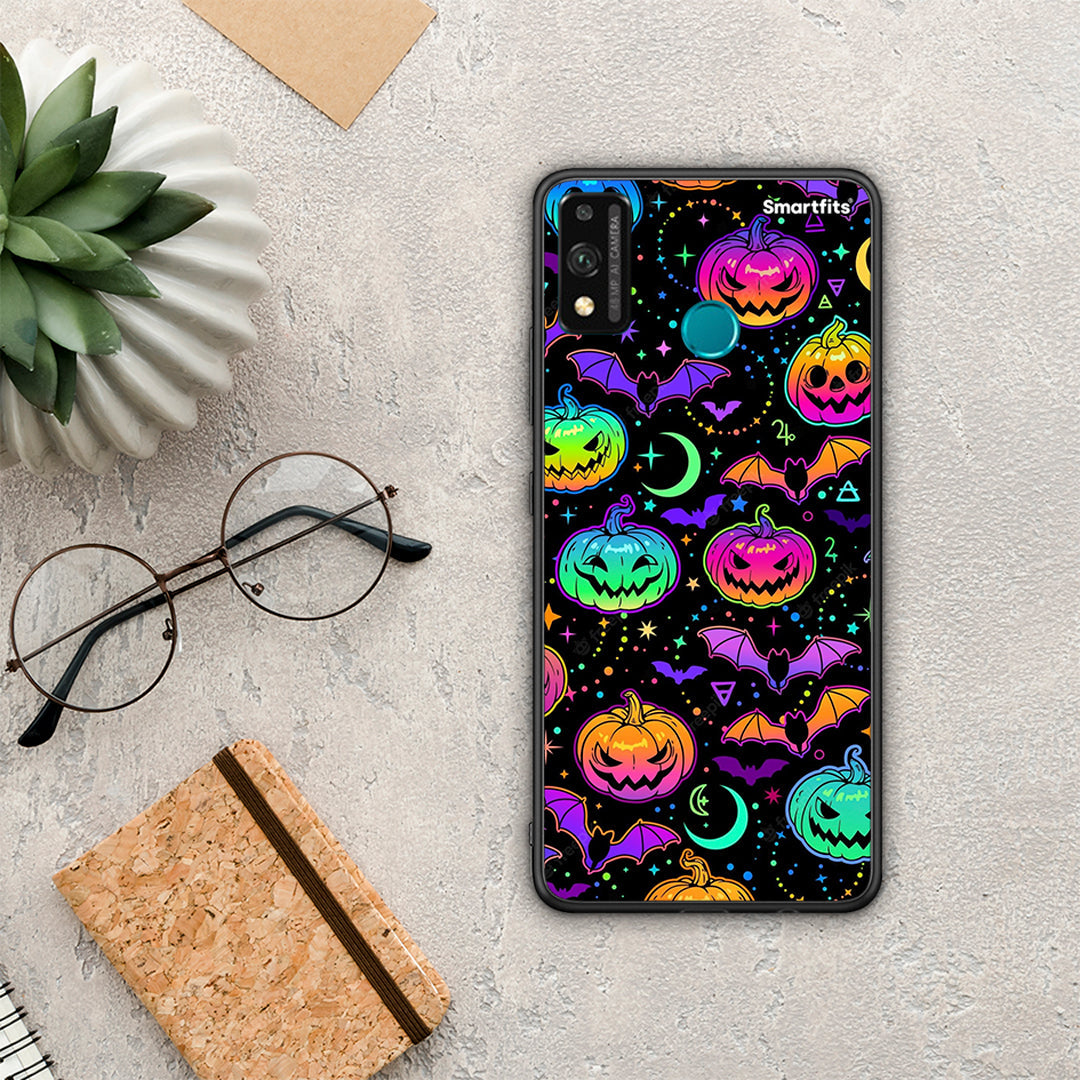 Neon Halloween - Honor 9X Lite θήκη