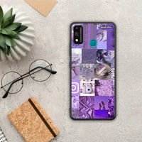 Thumbnail for Purple Aesthetic Collage - Honor 9X Lite θήκη