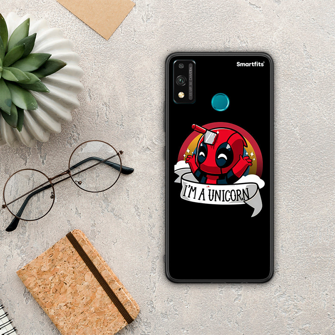 Unicorn Deadpool - Honor 9X Lite θήκη