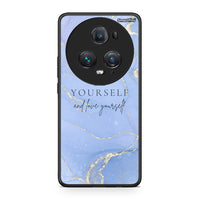 Thumbnail for Honor Magic5 Pro Be Yourself θήκη από τη Smartfits με σχέδιο στο πίσω μέρος και μαύρο περίβλημα | Smartphone case with colorful back and black bezels by Smartfits