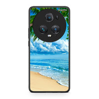 Thumbnail for Honor Magic5 Pro Beautiful Beach θήκη από τη Smartfits με σχέδιο στο πίσω μέρος και μαύρο περίβλημα | Smartphone case with colorful back and black bezels by Smartfits