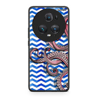 Thumbnail for Honor Magic5 Pro Chevron Devilfish θήκη από τη Smartfits με σχέδιο στο πίσω μέρος και μαύρο περίβλημα | Smartphone case with colorful back and black bezels by Smartfits