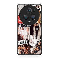 Thumbnail for Honor Magic5 Pro Collage Fashion Θήκη Αγίου Βαλεντίνου από τη Smartfits με σχέδιο στο πίσω μέρος και μαύρο περίβλημα | Smartphone case with colorful back and black bezels by Smartfits