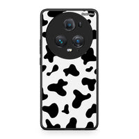 Thumbnail for Honor Magic5 Pro Cow Print θήκη από τη Smartfits με σχέδιο στο πίσω μέρος και μαύρο περίβλημα | Smartphone case with colorful back and black bezels by Smartfits