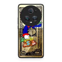 Thumbnail for Honor Magic5 Pro Duck Money Θήκη από τη Smartfits με σχέδιο στο πίσω μέρος και μαύρο περίβλημα | Smartphone case with colorful back and black bezels by Smartfits