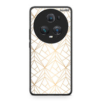 Thumbnail for 111 - Honor Magic5 Pro Luxury White Geometric case, cover, bumper