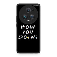 Thumbnail for Honor Magic5 Pro How You Doin θήκη από τη Smartfits με σχέδιο στο πίσω μέρος και μαύρο περίβλημα | Smartphone case with colorful back and black bezels by Smartfits