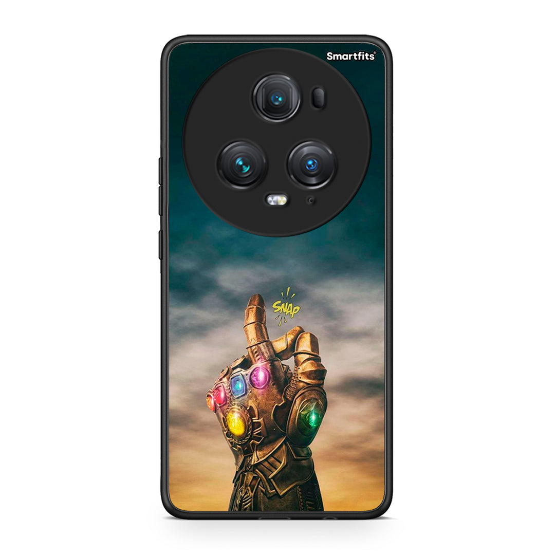 Honor Magic5 Pro Infinity Snap θήκη από τη Smartfits με σχέδιο στο πίσω μέρος και μαύρο περίβλημα | Smartphone case with colorful back and black bezels by Smartfits