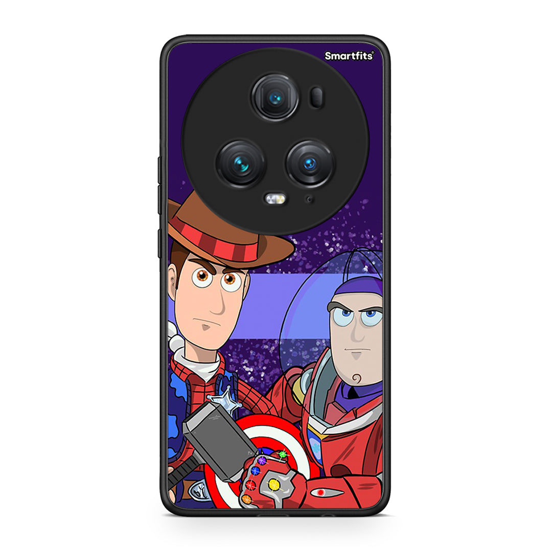 Honor Magic5 Pro Infinity Story θήκη από τη Smartfits με σχέδιο στο πίσω μέρος και μαύρο περίβλημα | Smartphone case with colorful back and black bezels by Smartfits