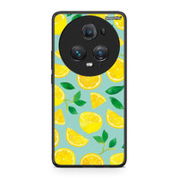 Thumbnail for Honor Magic5 Pro Lemons θήκη από τη Smartfits με σχέδιο στο πίσω μέρος και μαύρο περίβλημα | Smartphone case with colorful back and black bezels by Smartfits