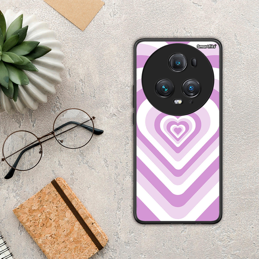 Lilac Hearts - Honor Magic5 Pro case