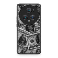 Thumbnail for Honor Magic5 Pro Money Dollars θήκη από τη Smartfits με σχέδιο στο πίσω μέρος και μαύρο περίβλημα | Smartphone case with colorful back and black bezels by Smartfits