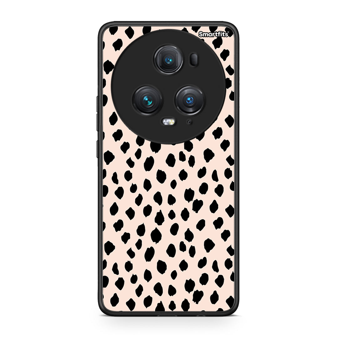 Honor Magic5 Pro New Polka Dots θήκη από τη Smartfits με σχέδιο στο πίσω μέρος και μαύρο περίβλημα | Smartphone case with colorful back and black bezels by Smartfits