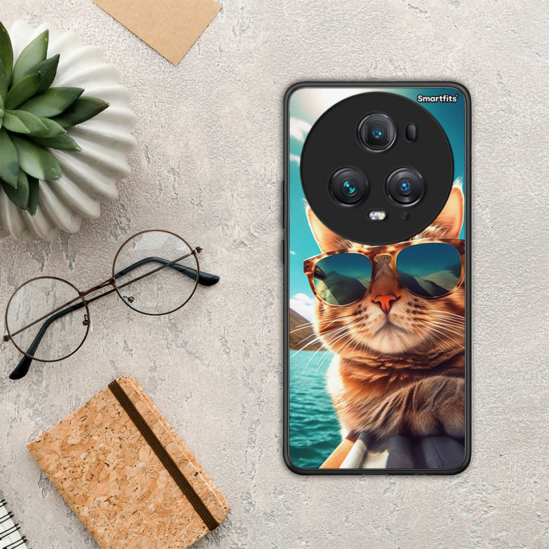 Summer Cat - Honor Magic5 Pro case