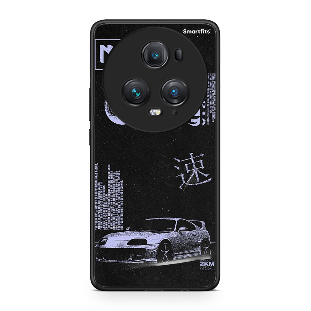 Honor Magic5 Pro Tokyo Drift Θήκη Αγίου Βαλεντίνου από τη Smartfits με σχέδιο στο πίσω μέρος και μαύρο περίβλημα | Smartphone case with colorful back and black bezels by Smartfits