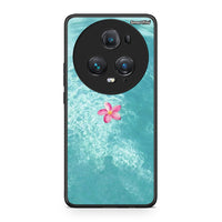 Thumbnail for Honor Magic5 Pro Water Flower Θήκη από τη Smartfits με σχέδιο στο πίσω μέρος και μαύρο περίβλημα | Smartphone case with colorful back and black bezels by Smartfits