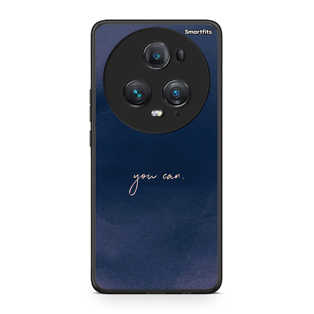 Honor Magic5 Pro You Can θήκη από τη Smartfits με σχέδιο στο πίσω μέρος και μαύρο περίβλημα | Smartphone case with colorful back and black bezels by Smartfits