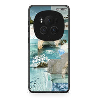 Thumbnail for Honor Magic6 Pro Aesthetic Summer Θήκη από τη Smartfits με σχέδιο στο πίσω μέρος και μαύρο περίβλημα | Smartphone case with colorful back and black bezels by Smartfits