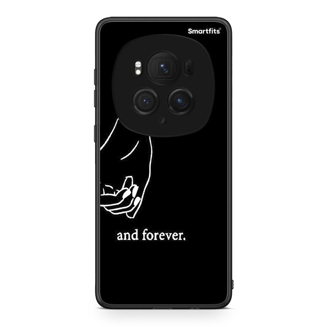 Honor Magic6 Pro Always & Forever 2 Θήκη Αγίου Βαλεντίνου από τη Smartfits με σχέδιο στο πίσω μέρος και μαύρο περίβλημα | Smartphone case with colorful back and black bezels by Smartfits