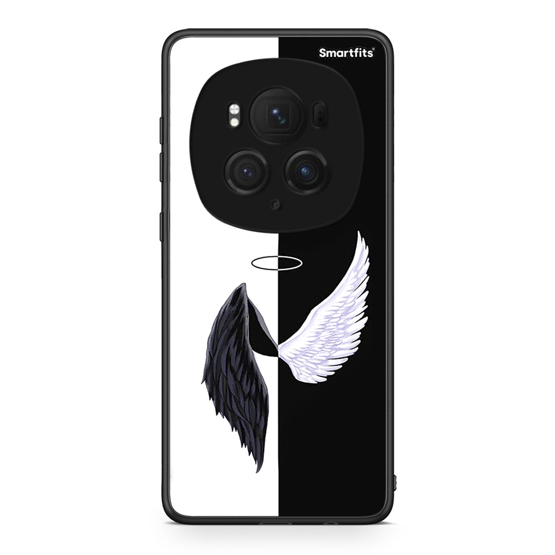 Honor Magic6 Pro Angels Demons θήκη από τη Smartfits με σχέδιο στο πίσω μέρος και μαύρο περίβλημα | Smartphone case with colorful back and black bezels by Smartfits