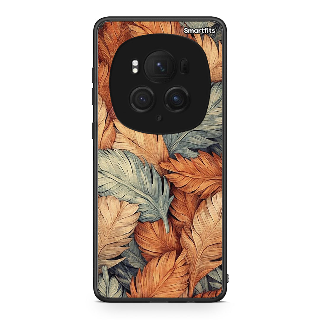 Honor Magic6 Pro Autumn Leaves Θήκη από τη Smartfits με σχέδιο στο πίσω μέρος και μαύρο περίβλημα | Smartphone case with colorful back and black bezels by Smartfits