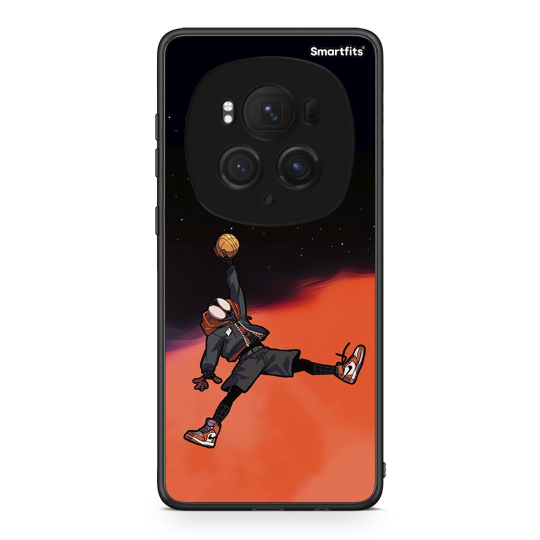 Honor Magic6 Pro Basketball Hero θήκη από τη Smartfits με σχέδιο στο πίσω μέρος και μαύρο περίβλημα | Smartphone case with colorful back and black bezels by Smartfits