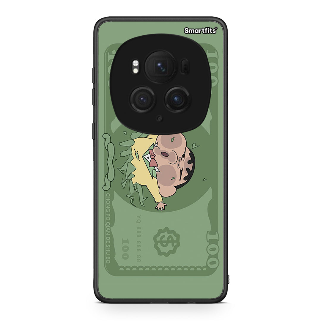 Honor Magic6 Pro Big Money Θήκη Αγίου Βαλεντίνου από τη Smartfits με σχέδιο στο πίσω μέρος και μαύρο περίβλημα | Smartphone case with colorful back and black bezels by Smartfits